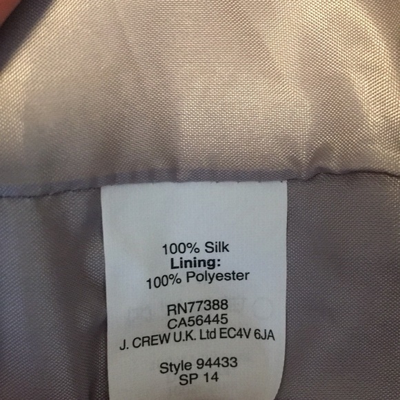 J.Crew Wedding Collection - Silver Dress - Picture 6 of 6